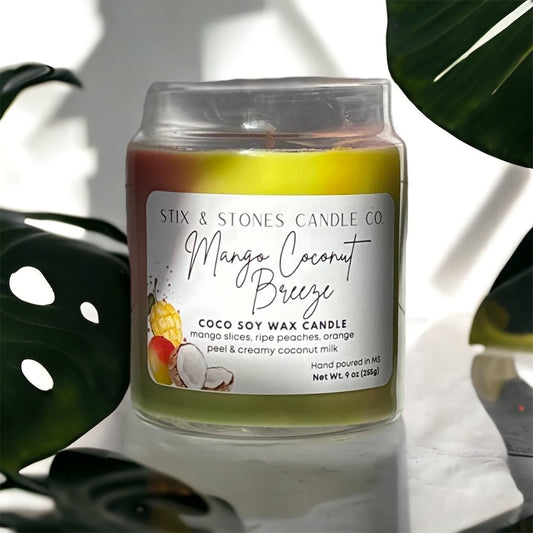 Mango Breeze Non-Toxic Soy Candle